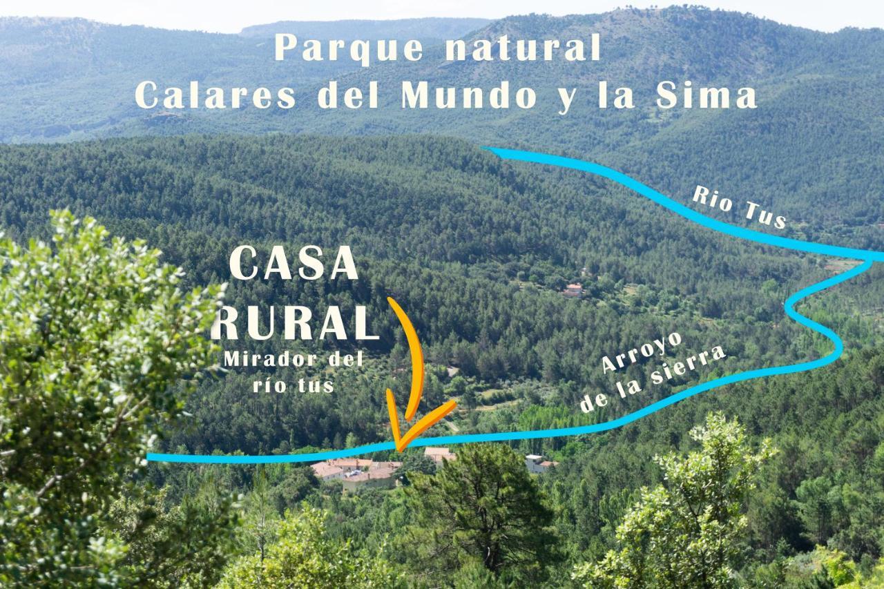 Casa Rural Mirador Del Rio Tus, En Yeste Exteriér fotografie